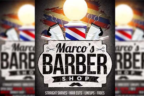 Printable Barber Shop Flyer Templates – Free & Premium PSD, Ai, Word, ( Doc ), InDesign, Vector, EPS, PNG, PDF, Formats Download